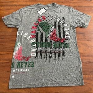 FREEDOM RANCH DEVIDED NEVER T-SHIRT SZ XL